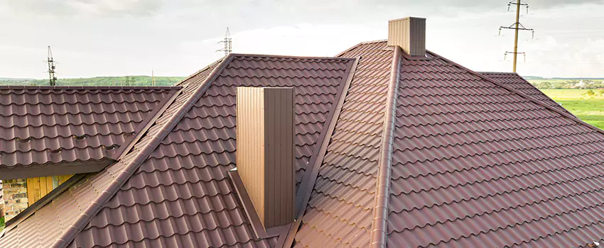 Residential Chimney Flashing Restoration in Chantilly, VA