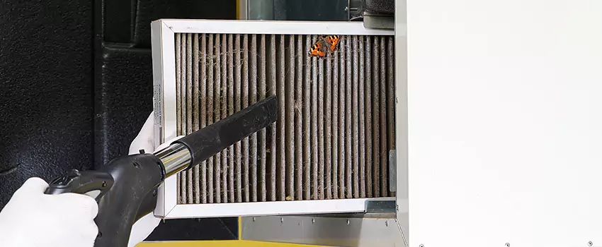 Clogged Air Duct Cleaning Process in Chantilly, VA