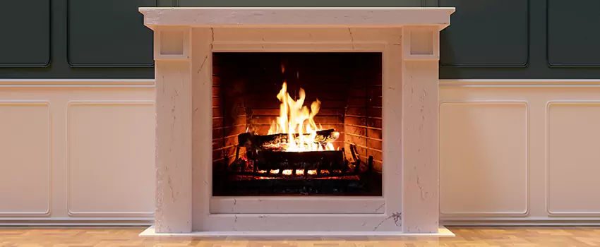 Decorative Electric Fireplace Installation in Chantilly, Virginia