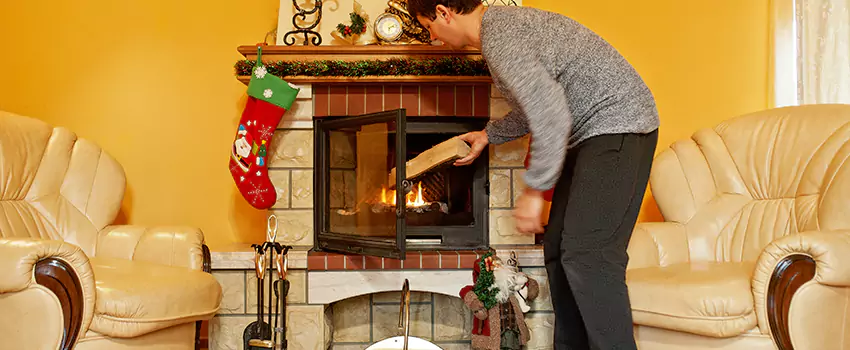 Gas to Wood-Burning Fireplace Conversion Services in Chantilly, Virginia