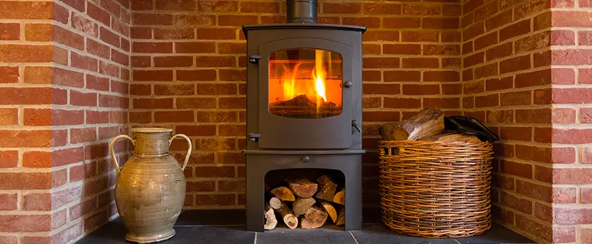 Metal Firebox Installation For Fireplace in Chantilly, Virginia