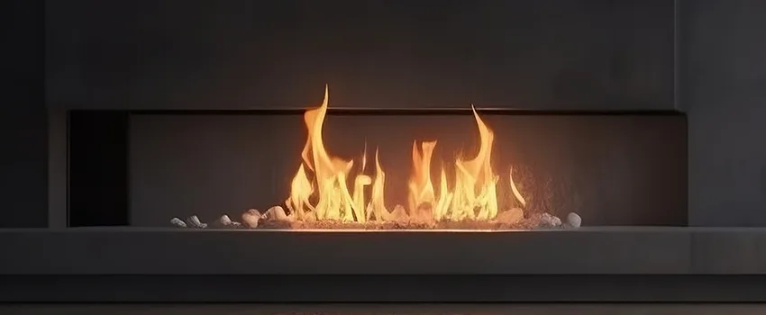 B-Vent Gas Fireplace Installation in Chantilly, VA