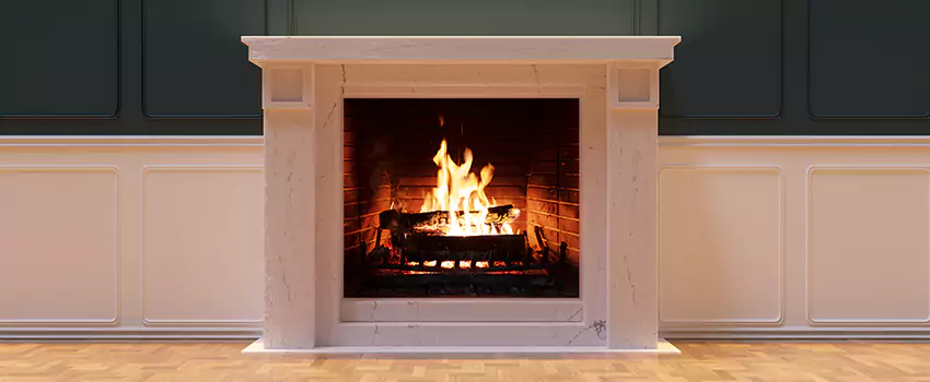 Open Flame Wood-Burning Fireplace Installation Services in Chantilly, Virginia