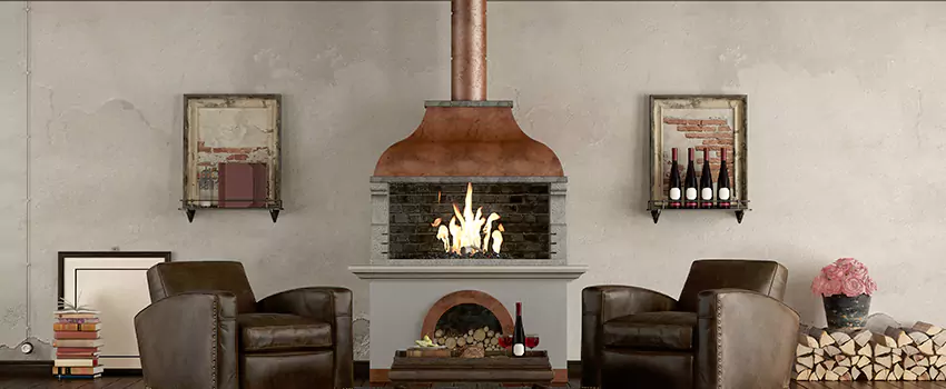 Thelin Hearth Products Providence Pellet Insert Fireplace Installation in Chantilly, VA