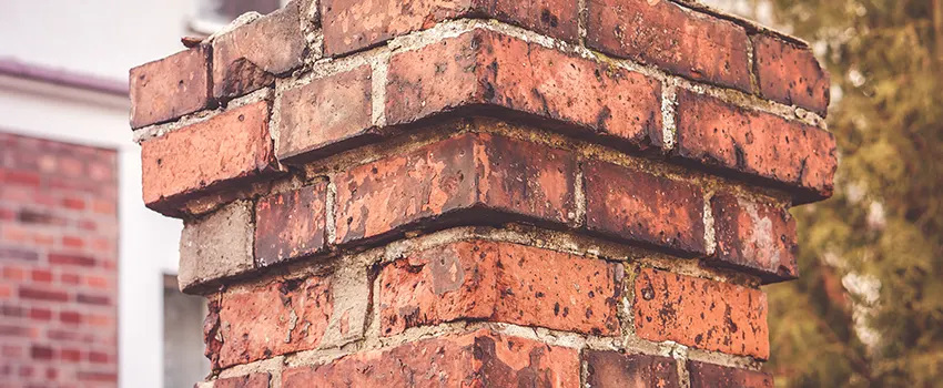 Cracked Chimney Bricks Repair Cost in Chantilly, Virginia