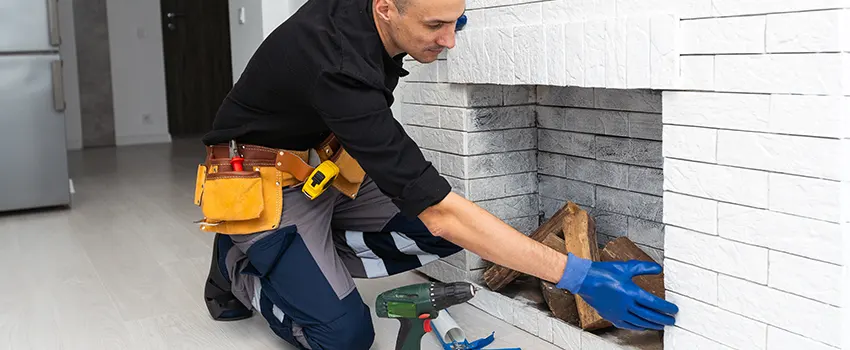 Fireplace Damaged Damper Frame Repair Services in Chantilly, Virginia