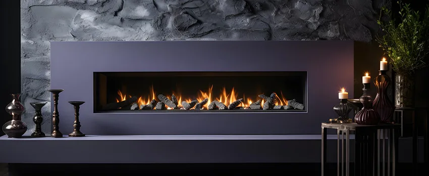 Ember Bed for Ventless Gas Fireplace in Chantilly, VA